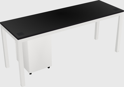 Rectangular desk