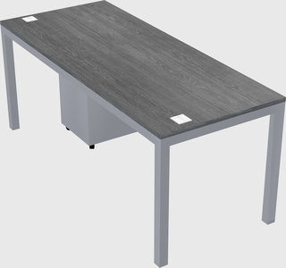 Rectangular desk