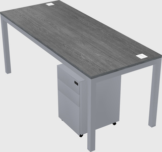 Rectangular desk