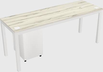 Rectangular desk