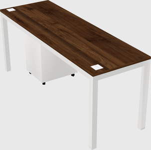 Rectangular desk