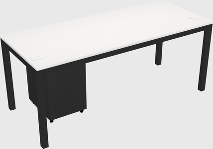 Rectangular desk