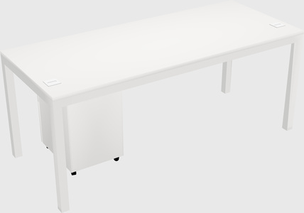 Rectangular desk