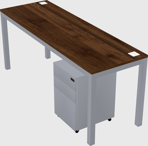 Rectangular desk