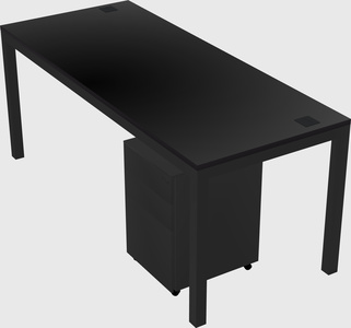 Rectangular desk