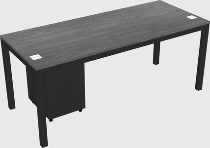 Rectangular desk