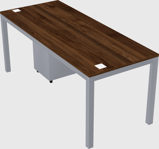 Rectangular desk