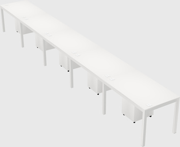 Rectangular desk
