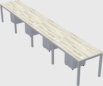 Rectangular desk