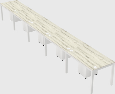 Rectangular desk