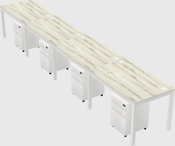 Rectangular desk