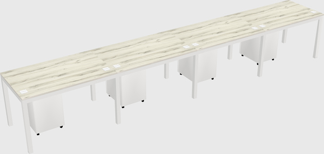 Rectangular desk