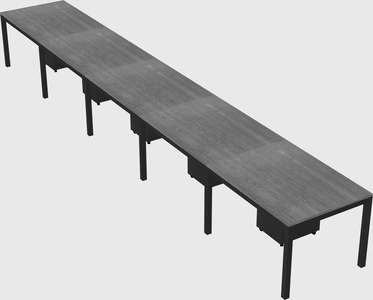Rectangular desk