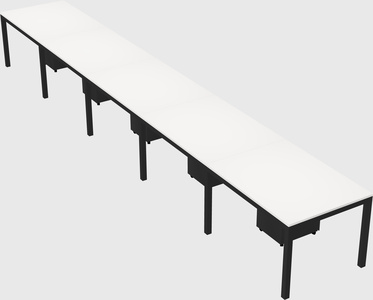 Rectangular desk