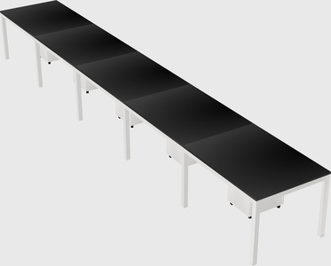 Rectangular desk
