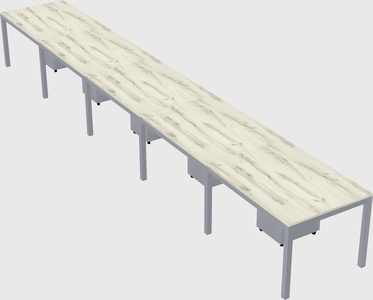 Rectangular desk