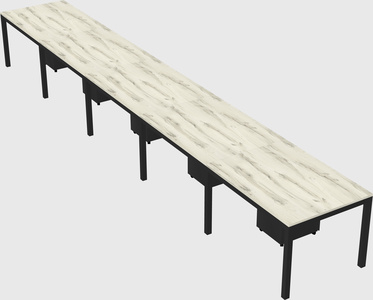 Rectangular desk