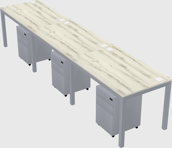 Rectangular desk