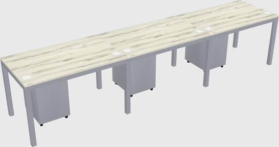 Rectangular desk