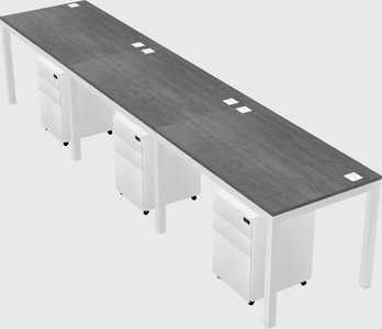 Rectangular desk