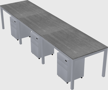 Rectangular desk
