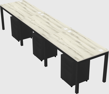 Rectangular desk