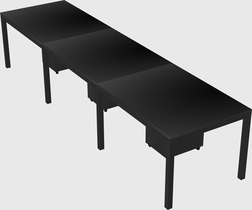 Rectangular desk