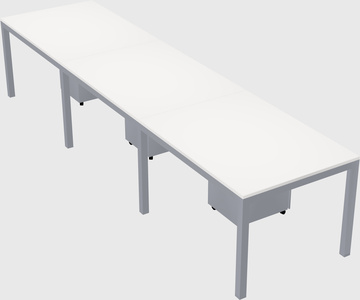 Rectangular desk