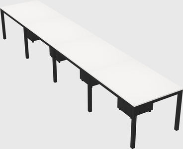 Rectangular desk