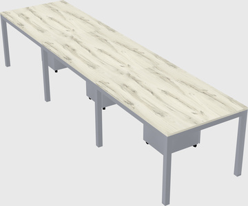 Rectangular desk