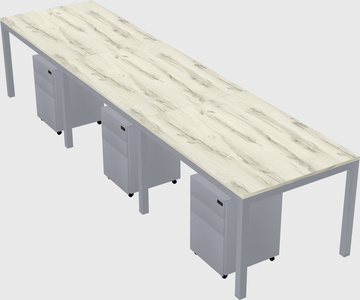 Rectangular desk