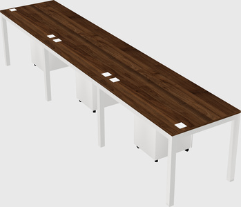 Rectangular desk