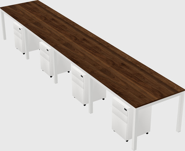 Rectangular desk
