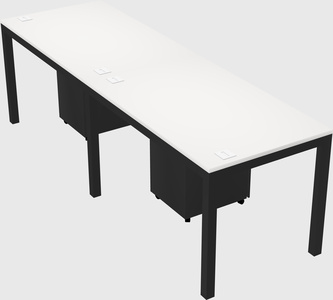 Rectangular desk