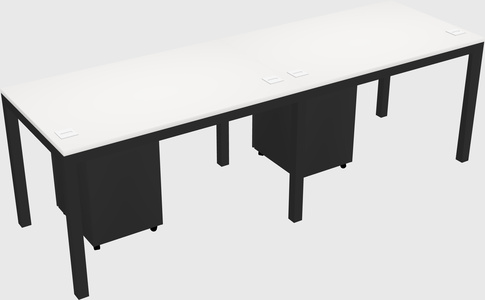 Rectangular desk