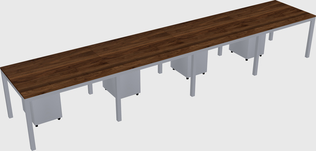 Rectangular desk