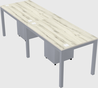 Rectangular desk