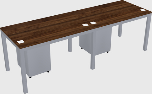 Rectangular desk