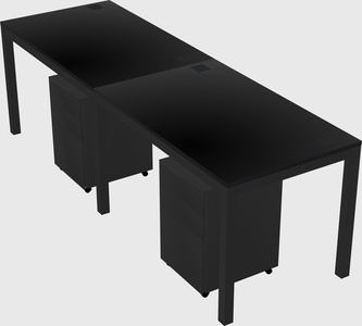 Rectangular desk