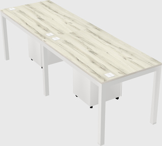 Rectangular desk