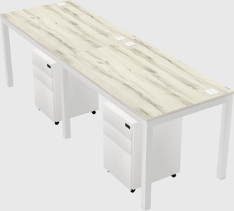 Rectangular desk