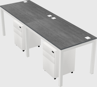 Rectangular desk