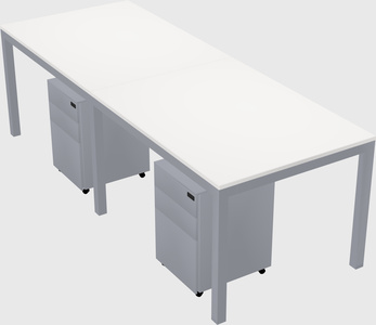 Rectangular desk