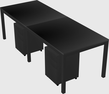 Rectangular desk
