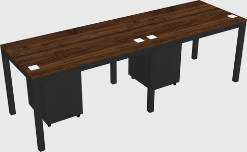 Rectangular desk