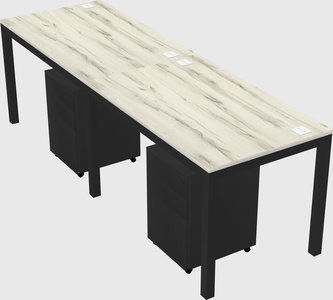 Rectangular desk