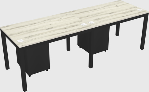 Rectangular desk