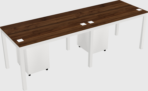 Rectangular desk