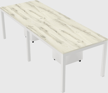 Rectangular desk