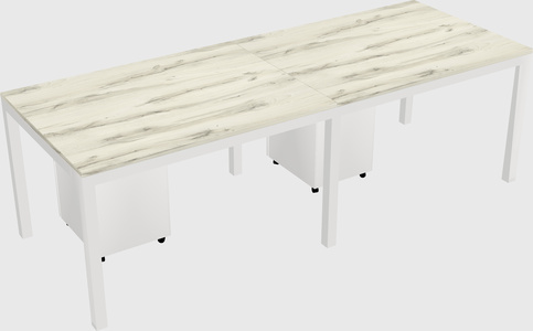 Rectangular desk